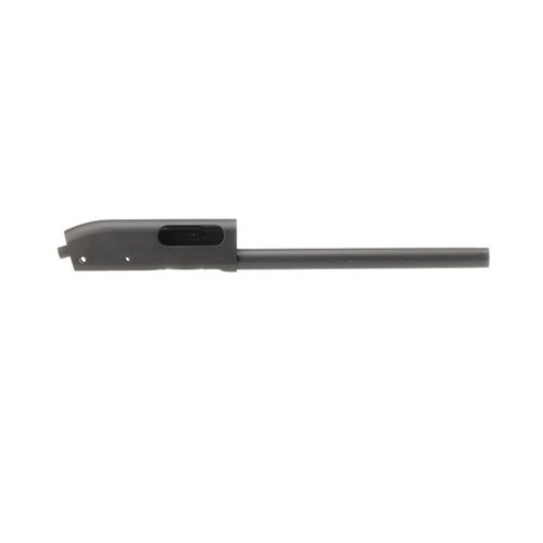 Der REMINGTON 12 GAUGE RECEIVER W/MAGAZINE TUBE für die Remington 870 bietet einen robusten Stahlrahmen und eine matte schwarze Oberfläche für optimale Leistung.