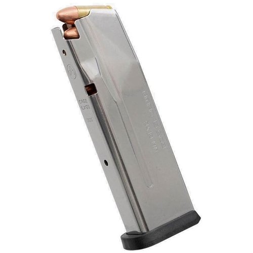 Das MAGPUL AMAG SG9 9MM Luger Magazin für die SIG P365 bietet eine korrosionsbeständige Edelstahlkonstruktion, hohe Sichtbarkeit, einfache Wartung und Kapazitätsanzeigen.