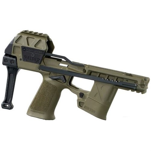 Das Flux Raider X Chassis für die SIG P320 ist leichter, stärker und schneller, mit verbesserter Ergonomie und Kompatibilität für optimale Leistung.
