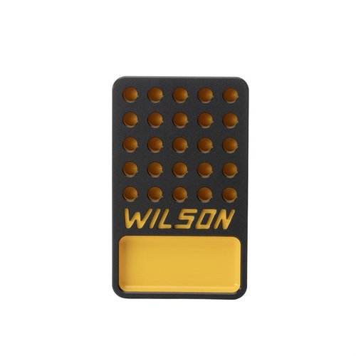 Die L.E. Wilson 25-Runden Wiederlade-Trays bieten Platz für 25 Hülsen, einen praktischen Bullet/Primer Cup und sind aus robustem, chemikalienbeständigem HDPE gefertigt.