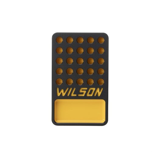 Die WILSON 25-Runden Wiederlade-Trays bieten Platz für 25 Hülsen, haben eine integrierte Bullet/Primer Cup und sind aus langlebigem HDPE-Kunststoff gefertigt.