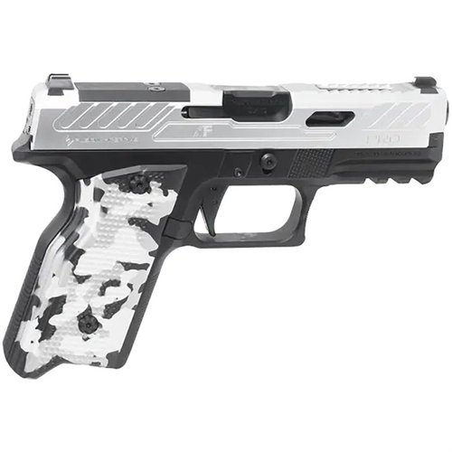 Entdecke die XF PRO™ 9MM Luger: eine kompakte, präzise und anpassbare Striker-Fire-Pistole mit Glock®-Kompatibilität und hochwertiger Verarbeitung.