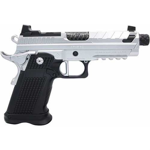 Entdecke die XP PRO™ 9MM Luger: robuste Bauweise, Glock® Magazin-Kompatibilität, präzise CNC-Bearbeitung und moderne Features für optimale Leistung.