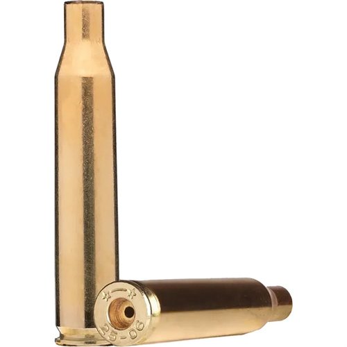 Die STARLINE 25-06 REMINGTON BRASS bietet hervorragende Präzision, ein ideales Gleichgewicht von Leistung und Rückstoß sowie eine große Auswahl an Geschossen für verschiedene Jagdzwecke.