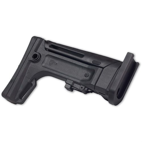 Verbessere deine FN SCAR mit dem KDG Folding Stock: robust, präzise verstellbar und mit einem eleganten Design für optimale Ergonomie und Leistung.