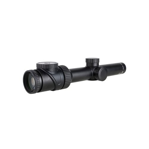 Die Trijicon AccuPoint 1-8x24mm SFP Zielfernrohr bietet eine batteriefreie, beleuchtete Absehen für schnelle Zielerfassung und ist extrem robust für jedes Wetter.