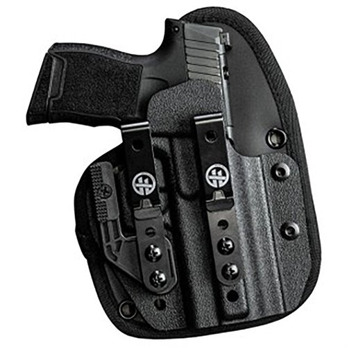 Das HOFTAC OMNICARRY IWB Holster bietet universelle Passform für über 150 Mikro-Pistolen, verstellbare Retention und hohen Tragekomfort für den Alltag.