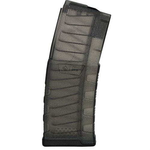 Das EXD 5.56X45 NATO Magazin bietet klare Sicht auf Munitionsstand, ist extrem robust, hitze- und chemikalienbeständig und ermöglicht eine werkzeuglose Demontage.