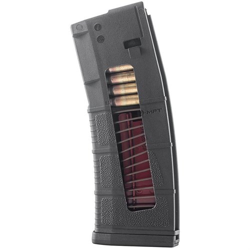Das Mission First Tactical 15/30 Magazin bietet eine 15-Schuss-Kapazität in einem 30-Schuss-Gehäuse, ist robust, zuverlässig und ideal für AR-15 Plattformen.