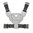 MISSION FIRST TACTICAL, LLC MFT CHEST PLATE & ACHRO HARNESS FITS SIZES SMALL - LARGE