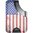 MISSION FIRST TACTICAL, LLC MINIMALIST WALLET AMERICAN FLAG VINTAGE