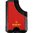 MISSION FIRST TACTICAL, LLC MINIMALIST WALLET USMC HALF CIRCLE RED/YELLOW