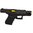 MISSION FIRST TACTICAL, LLC TAKE DOWN CHAMBER SAFETY FLAG INSERT FOR 9MM PISTOL YELLOW