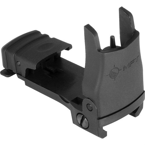 Die MISSION FIRST TACTICAL Flip Up Front Sights bieten eine robuste, schützende Bauweise, vollständige Höhenverstellung und ein schlankes Design für Picatinny Rails.