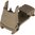 MISSION FIRST TACTICAL, LLC FLIP UP FRONT SIGHT PICATINNY SORCHED DARK EARTH