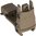 MISSION FIRST TACTICAL, LLC FLIP UP REAR SIGHT SORCHED DARK EARTH