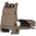 MISSION FIRST TACTICAL, LLC FLIP UP REAR SIGHT SORCHED DARK EARTH