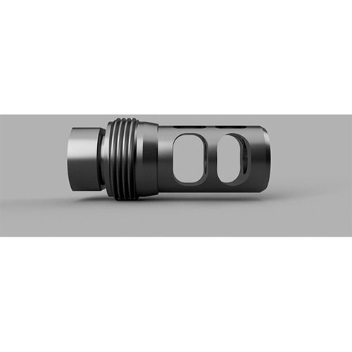Der CORE ELITE OPERATIONS 5.56 NATO/9MM Muzzle Brake bietet sofortige Rückstoßminderung, nahtlose Suppressor-Integration und ist aus langlebigem 4150 Stahl gefertigt.