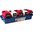 MTM 250TH ANN. AMMO CRATE 5-CAN MULTI-CAN MINI RED/WHITE/BLUE