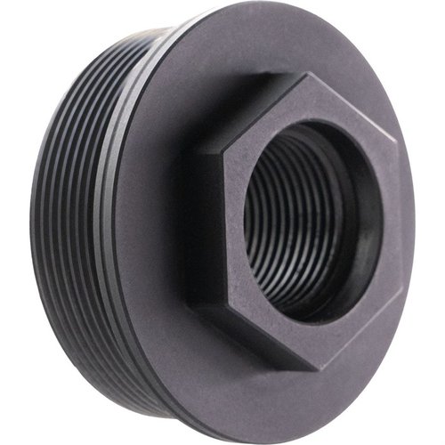 Der CMMG DIRECT THREAD HUB MOUNT ermöglicht eine einfache Montage deines Schalldämpfers mit 1.375-24" HUB-Gewinde und ist leicht mit einem 7/8-Zoll-Schlüssel zu bedienen.