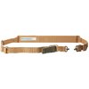 BLUE FORCE GEAR VICKERS PADDED 2-TO-1 SLING PUSH BUTTON COYOTE BROWN