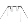 Vervollständige dein Setup mit dem AR500 3/8" Gong Hanger Kit, das robuste AR500 Stahlgong-Ziele und ein tragbares Hängesystem für vielseitiges Training bietet.