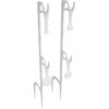 BIRCHWOOD CASEY 22 RIMFIRE AR500 1/4" GONG TARGET SET