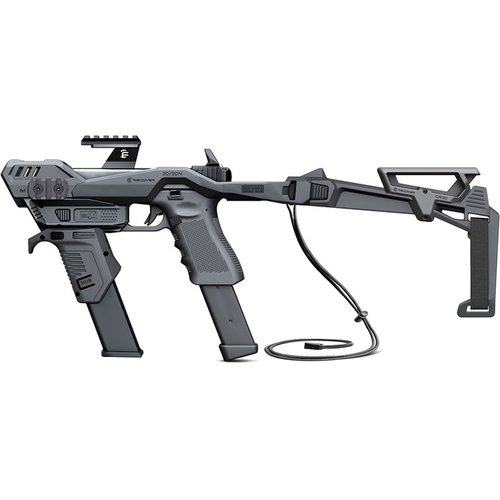 Das 2020N Stabilizing Brace Kit für Glock bietet verbesserte Kontrolle, einfache Montage ohne Modifikationen und ein ergonomisches Design für mehr Stabilität.