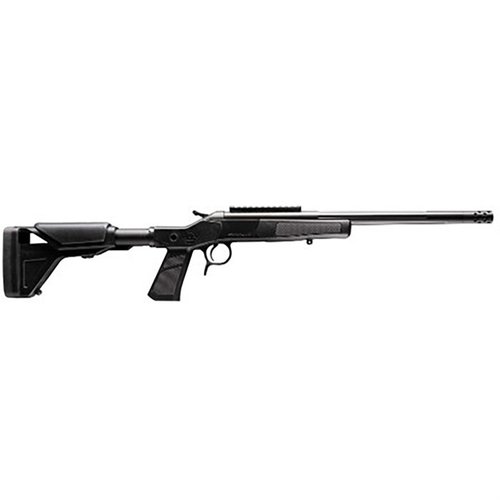 Die CVA SCOUT XP-SB .308 Winchester ist leicht, kompakt und hat einen 16,5" Fluted Barrel, Omni Brake und eine anpassbare Buffer-Tube-Stock für optimale Handhabung.