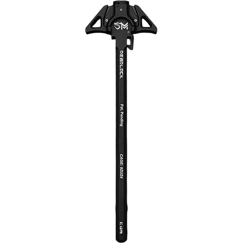 Der SENTRY MANUFACTURING DEADLOCK Charging Handle bietet dir maximale Zuverlässigkeit, eine patentierte Dual-Locking-Technologie und hervorragenden Grip unter allen Bedingungen.