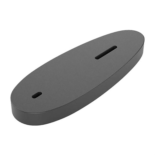 Der RIFLE STOCK SPACER aus strapazierfähigem schwarzen Polymer ermöglicht eine individuelle Anpassung der Länge und sorgt für eine hochwertige Verarbeitung.