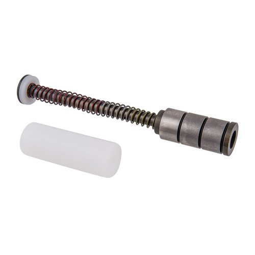 Das Gen 2 Silent Captured Spring System sorgt für weniger Reibung und Geräusche, passt in verschiedene Buffer-Tuben und ermöglicht individuelle Anpassungen.