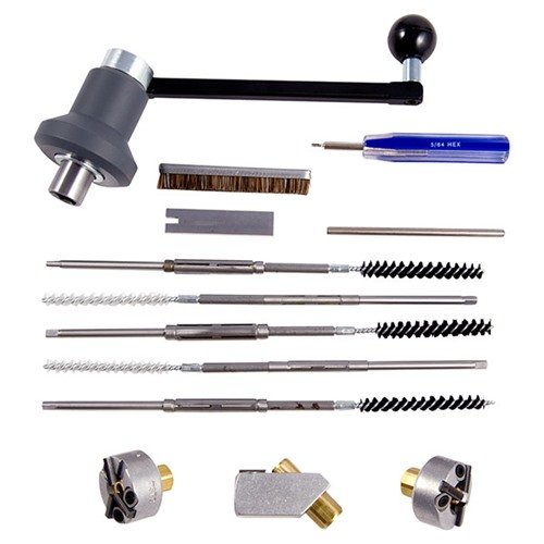 Mit dem PRECISION REAMERS Muzzle Crown Refacing Kit schneidest du schnell und präzise perfekte Mündungskränze für bessere Genauigkeit, ganz ohne Drehbank.
