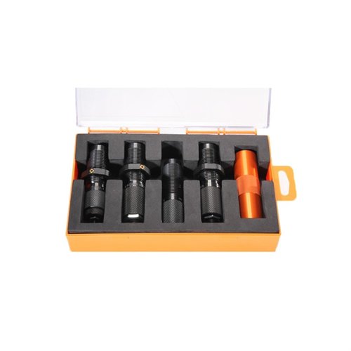 Das Lyman MSR Die Set bietet dir maßgeschneiderte Lösungen für deine AR-Sturmgewehre mit einem Small Base Sizing Die und einem Taper Crimp Die für optimale Leistung.