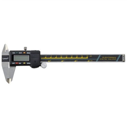 Der LYMAN DIGITAL CALIPER bietet eine präzise und einfache Messung in Zoll und Millimetern mit einem klaren LCD-Display, ideal für deine Projekte!