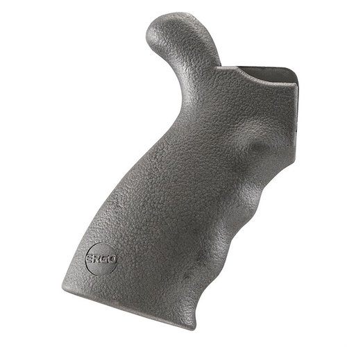 Der ERGO 2 GRIP-SUREGRIP® bietet eine ergonomische Form mit Fingerkerben für besseren Halt und Komfort, ideal für präzises Schießen und einfache Montage auf AR/M4.