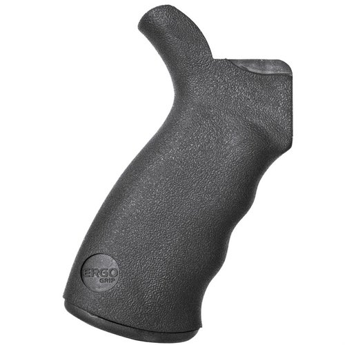 Der ergonomische ERGO Grip-SureGrip® bietet optimalen Halt, verbesserte Schussgenauigkeit und passt auf .556 und .308 AR/M4 Empfänger ohne Spacer.