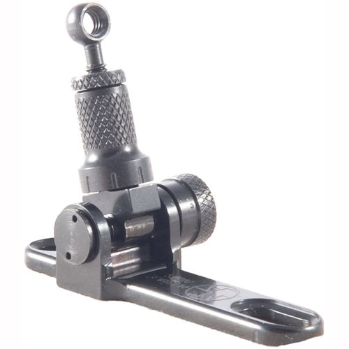 Der ROSSI 92 Rear Sight von MARBLE ARMS bietet bessere Sichtdefinition und schnellere Zielerfassung, mit micrometer Anpassungen für Windage und Elevation.