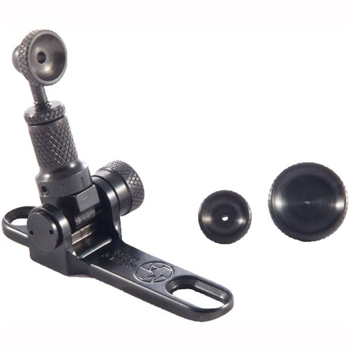 Dieser Tang Sight aus Stahl bietet bessere Sichtdefinition und schnellere Zielerfassung für deine Winchester-Gewehre, ideal für Jagd und Cowboy Action Shooting.