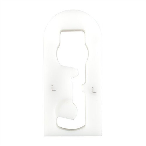 Verhindere das Verziehen des Rahmens mit passgenauen Delrin-Einsätzen, die die Drehkräfte gleichmäßig verteilen und sich an individuelle Waffen anpassen.