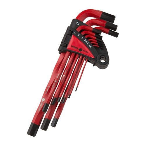 Das MAYHEW Heavy Duty Twisted Hex Key Set bietet dir hochwertige S2 Werkzeugstahl, erhöhte Drehmomentkapazität und längere Schäfte für mehr Hebelwirkung.