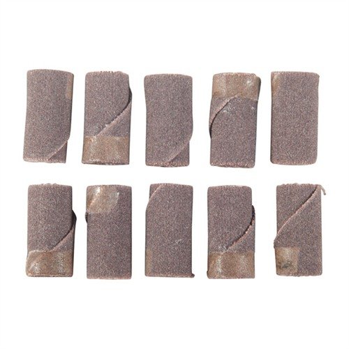 Die CYLINDER ROLLS von Merit sind ideal zum Formen und Erreichen enger Stellen, mit einer maximalen Drehzahl von 20.000 U/min und 10 Rollen pro Packung.