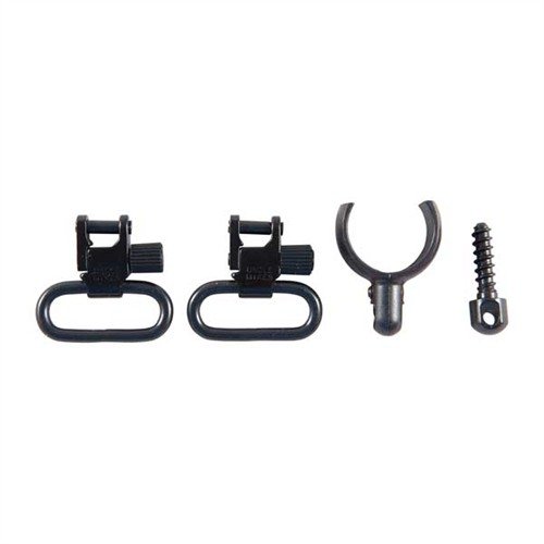 Die QUICK DETACH SWIVELS bieten eine schnelle Abnahme, positive Verriegelung und sind ideal für Marlin Lever Actions und viele Schrotflinten. Inklusive 1