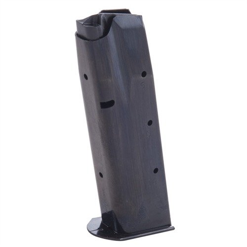 Die BROWNING HI-POWER 9MM Magazine von MEC-GAR sind aus hochwertigem, nahtlosem Stahl gefertigt, hitze-behandelt und bieten eine Kapazität von 15 RND für maximale Zuverlässigkeit.