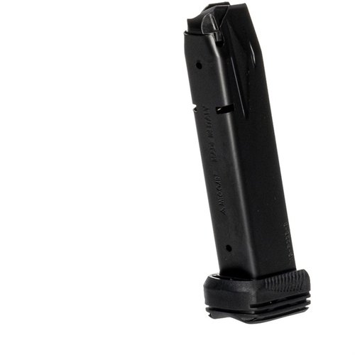 Die SIG P226 9MM 20-RD MAG von MEC-GAR bietet höchste Qualität aus zertifiziertem Kohlenstoffstahl, nahtlos und hitzegehärtet für maximale Haltbarkeit.