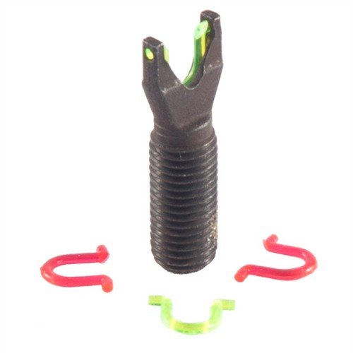 Der AK-47 FIBER OPTIC FRONT SIGHT von HIVIZ bietet eine helle, lichtsammlende Faseroptik für präzises Zielen, einfach zu wechseln und perfekt für schwaches Licht.