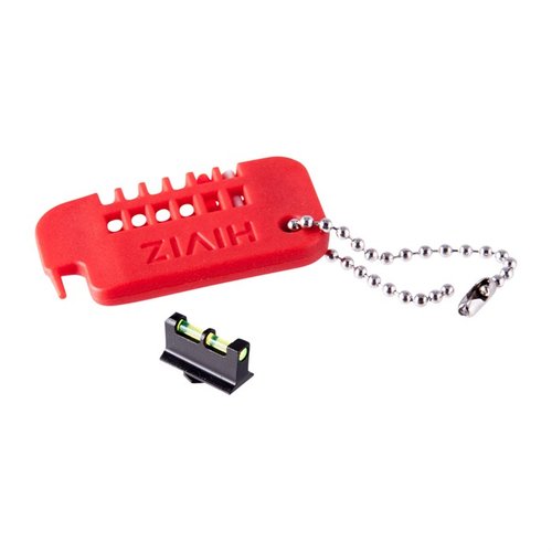 .315" hohe, austauschbare Fiber Optic Front Sight für Glock® Gen1-Gen4 (außer G42/43 und MOS), mit grünem, rotem und schwarzem LitePipe für schnelle Zielerfassung.