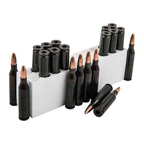 Die CENTERFIRE RIFLE DUMMY ROUNDS sind sichere, inert Dummies, die eine zuverlässige Funktionstestung deiner Waffen ermöglichen und das Risiko eines versehentlichen Schusses ausschließen.