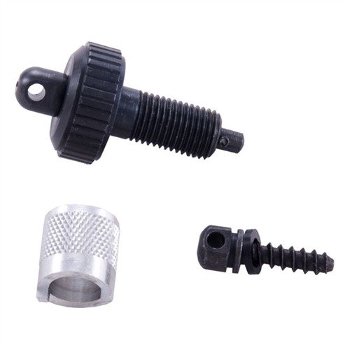 Der SHOTGUN MAGAZINE TUBE CAP mit Swivel Base ermöglicht eine einfache Montage für Sling-Anbringung an Remington und Mossberg Schrotflinten.