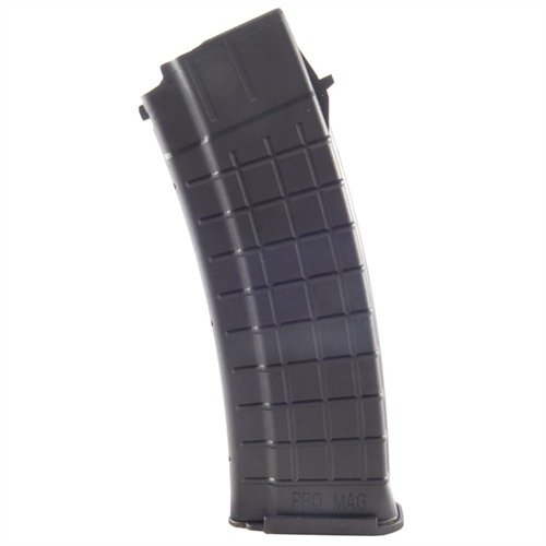 Das AK-47 30RD Magazin von PRO MAG bietet zuverlässige Zuführung mit einem selbstschmierenden Polycarbonat-Follower und einem robusten, leichten Polymergehäuse.